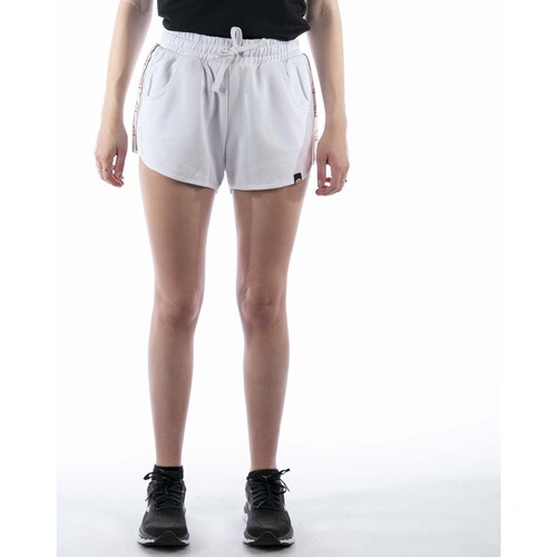 Abbigliamento Donna Shorts / Bermuda Ellesse Pantaloncino  Tape Bianco Bianco