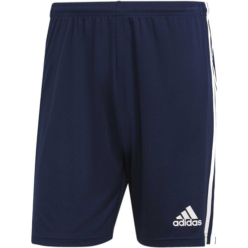 Abbigliamento Uomo Shorts / Bermuda adidas Originals Pantaloni Corti  Squad 21 Blu Blu