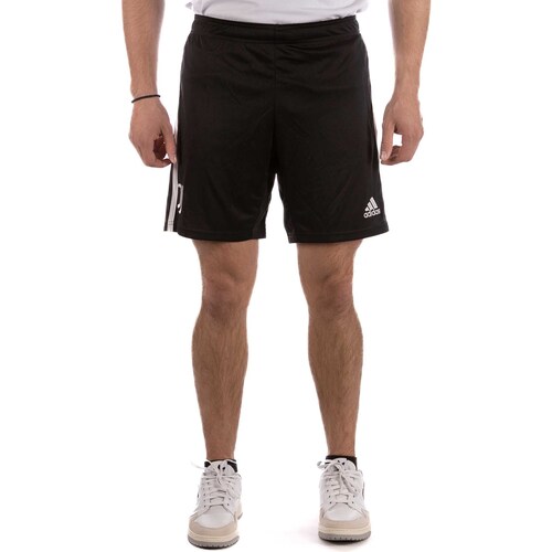Abbigliamento Uomo Shorts / Bermuda adidas Originals Pantaloni Corti Adidas Juve Nero Nero