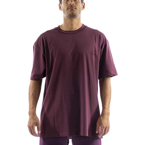 Abbigliamento Uomo T-shirt & Polo Heaven Door T-Shirt  Bordeaux Viola