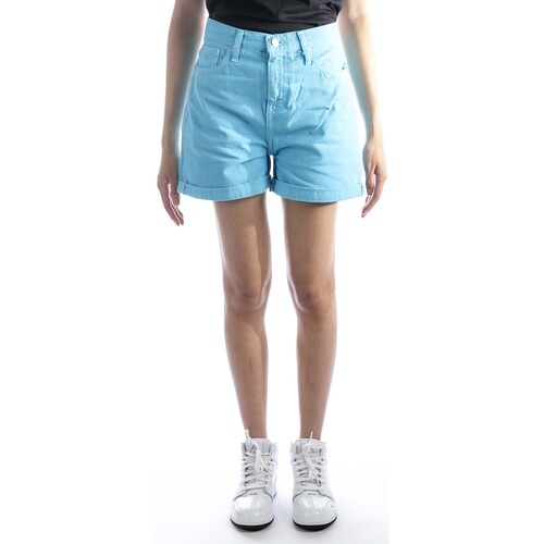 Abbigliamento Donna Shorts / Bermuda Calvin Klein Jeans Short  Mom Azzurro Marine