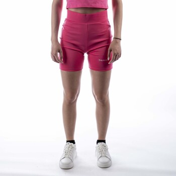 Abbigliamento Donna Shorts / Bermuda Calvin Klein Jeans Shorts  Pride Cycling Fuxia Rosa