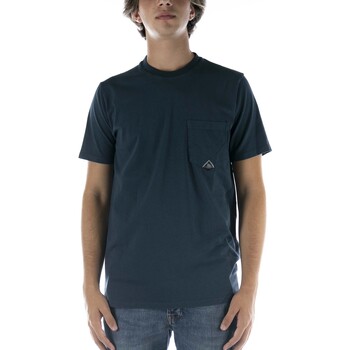 Abbigliamento Uomo T-shirt & Polo Roy Rogers T-Shirt  Pocket Man Jersey Used Blu Blu