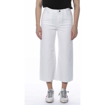 Abbigliamento Donna Pantaloni Replay Jeans  Pantalone Bianco Bianco