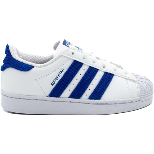 Scarpe Unisex bambino Sneakers adidas Originals Sneakers  Superstar C Bianco Bianco
