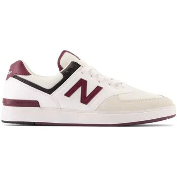Scarpe Uomo Sneakers New Balance CT574 LFF-WHITE/RED Bianco