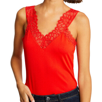 Abbigliamento Donna Top / T-shirt senza maniche Morgan 212-DNANA Rosso