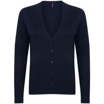 Abbigliamento Donna Gilet / Cardigan Henbury HB726 Blu