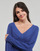 Abbigliamento Donna Maglioni Vero Moda VMNEWLEXSUN LS DOUBLE V-NCK Blu