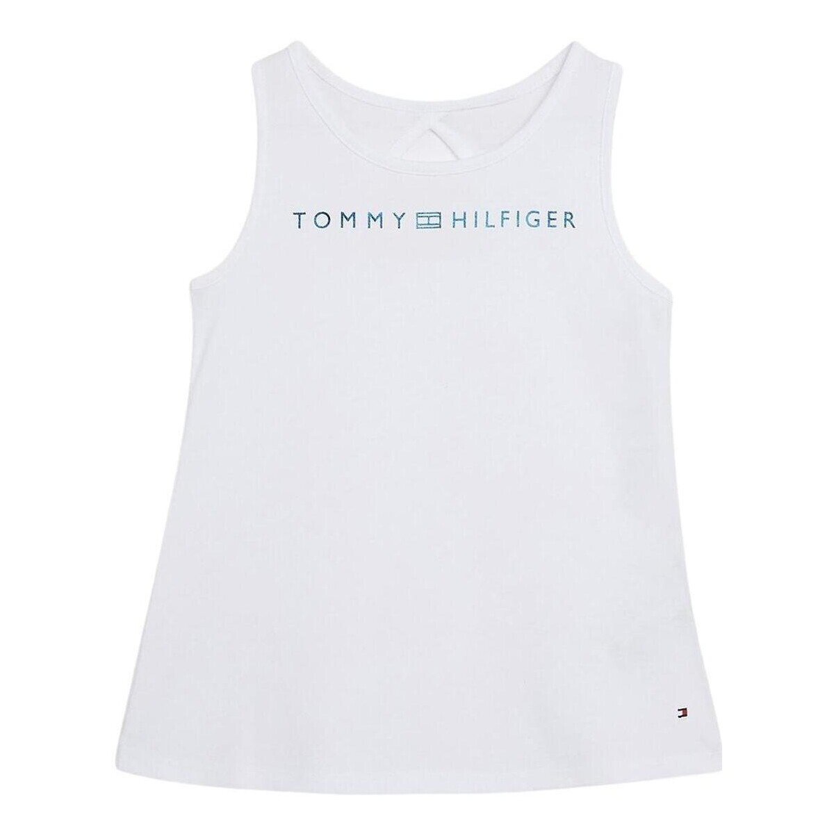 Abbigliamento Bambina Camicie Tommy Hilfiger  Bianco