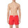 Abbigliamento Uomo Costume / Bermuda da spiaggia Emporio Armani Logo brodé Rosso