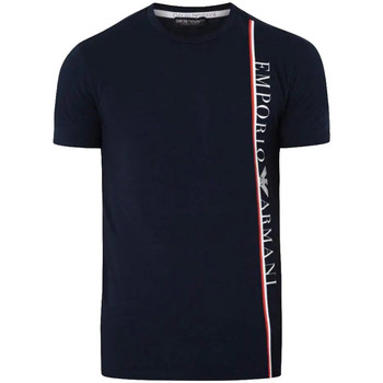 Abbigliamento Uomo T-shirt maniche corte Emporio Armani Original logo Blu