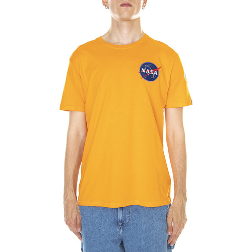 Abbigliamento Uomo T-shirt & Polo Alpha M' pace huttle T Alpha Orange Arancio