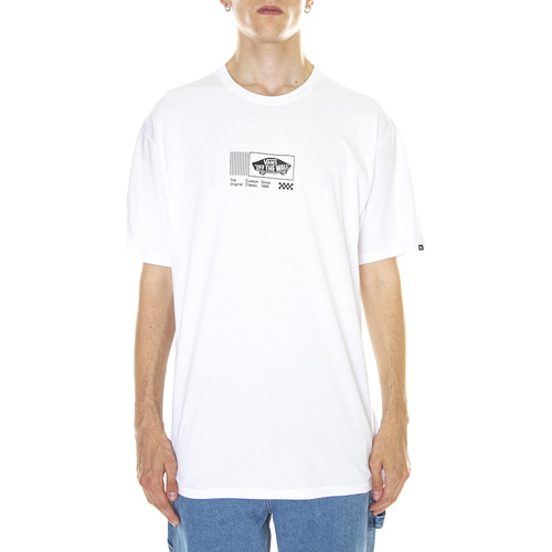 Abbigliamento Uomo T-shirt & Polo Vans M' Transfixed 3 SS Tee II White Bianco