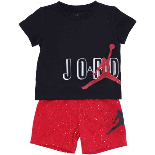 Abbigliamento Bambino Tuta Nike Speckle Air Jumbled Set Nero