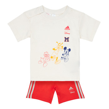 Abbigliamento Unisex bambino Completo Adidas Sportswear DY MM T SUMS Bianco / Rosso