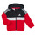 Abbigliamento Bambino Completo Adidas Sportswear 3S TIB FL TS Nero / Bianco / Rosso