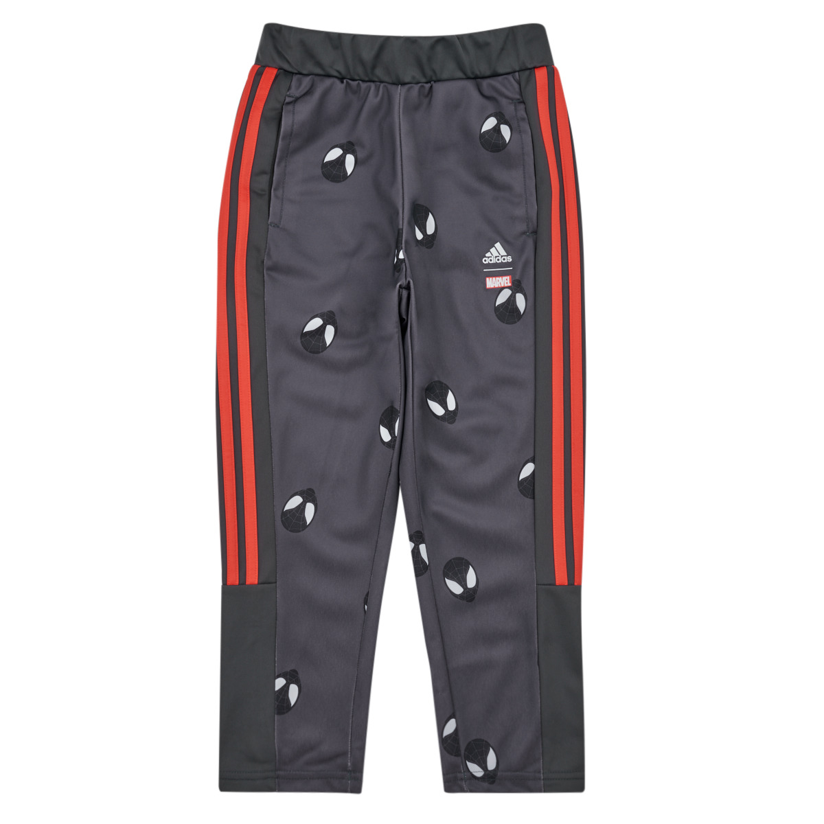 Abbigliamento Bambino Pantaloni da tuta Adidas Sportswear LB DY SM PNT Grigio / Nero / Rosso