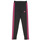 Abbigliamento Bambina Leggings Adidas Sportswear 3S TIG Nero / Fucsia