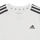 Abbigliamento Unisex bambino T-shirt maniche corte Adidas Sportswear 3S TEE Bianco / Nero
