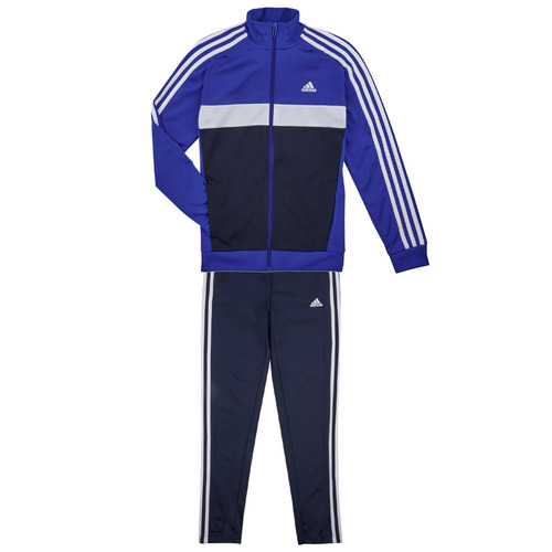 Abbigliamento Bambino Tuta Adidas Sportswear 3S TIBERIO TS Blu / Bianco