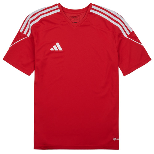 Abbigliamento Unisex bambino T-shirt maniche corte adidas Performance TIRO 23 JSY Y Rosso / Bianco