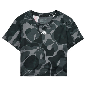 Abbigliamento Unisex bambino T-shirt maniche corte adidas Performance JTR-ES AOP T Grigio / Nero