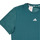 Abbigliamento Unisex bambino T-shirt maniche corte adidas Performance RUN 3S TEE Verde / Grigio