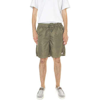 Abbigliamento Uomo Shorts / Bermuda Guess? M' Go Washed Nylon horts Green Verde