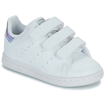 Scarpe Bambina Sneakers basse adidas Originals STAN SMITH CF I Bianco