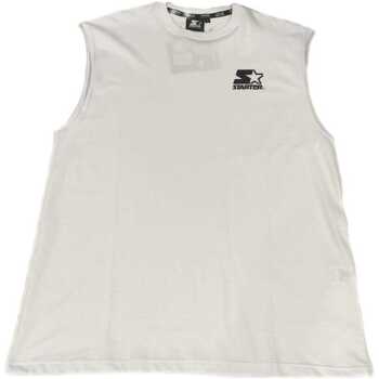 Abbigliamento Uomo Top / T-shirt senza maniche Starter SMANICATO UOMO Bianco