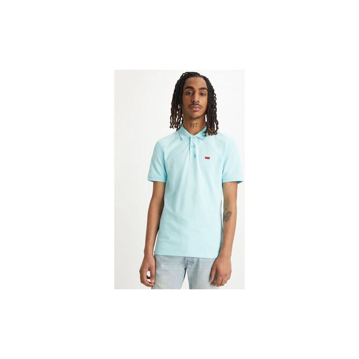 Abbigliamento Uomo T-shirt & Polo Levi's A4842 0019 - POLO-WATERSPOUT Blu