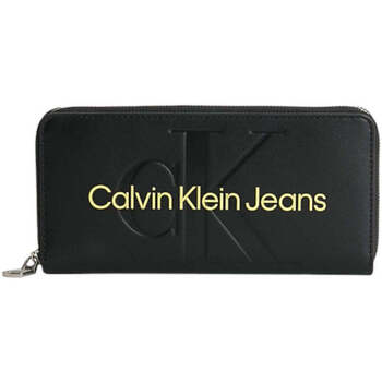 Borse Donna Portafogli Calvin Klein Jeans Portafoglio Donna  K60K607634 0GN Nero Nero