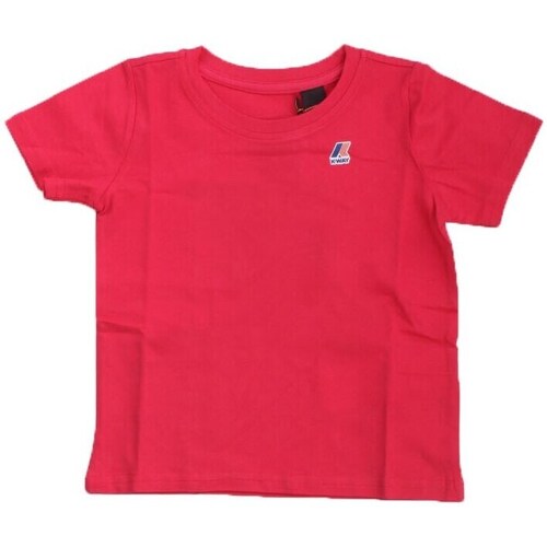 Abbigliamento Unisex bambino T-shirt maniche corte K-Way K4114WW Rosso