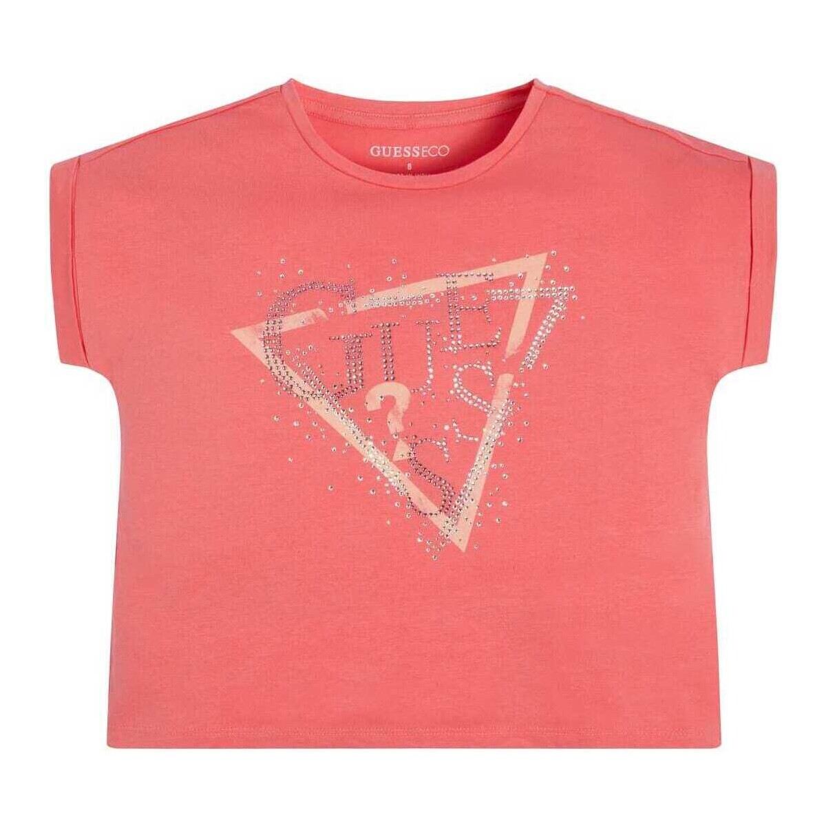 Abbigliamento Bambina T-shirt maniche corte Guess J3GI06K6YW3-A60Y 2000000304700 Rosso