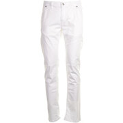 Jeans in denim bianco