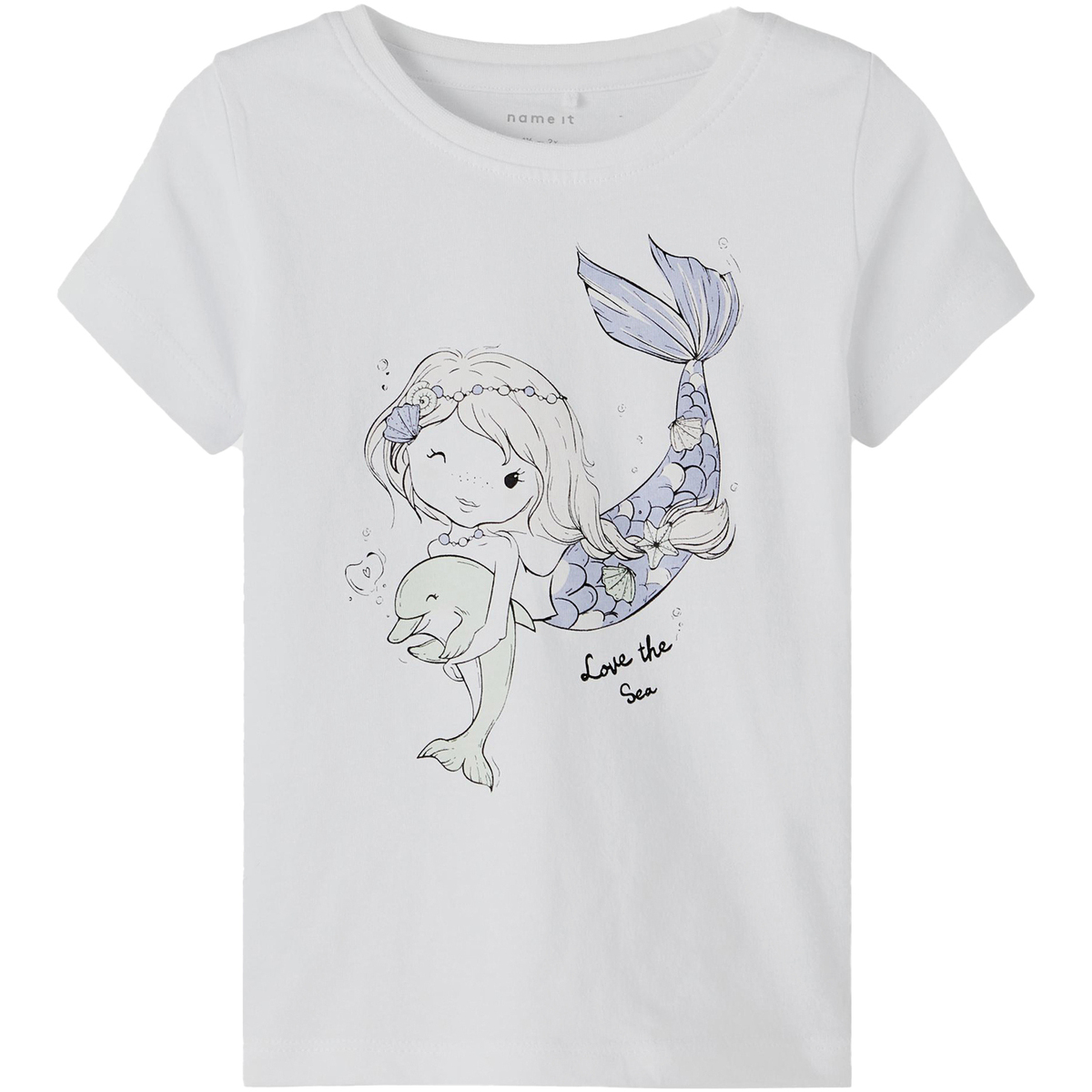 Abbigliamento Bambina T-shirt & Polo Name it T-SHIRT ZUZANO BAMBINA Bianco