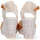 Scarpe Donna Sandali Espadrilles sandalo Cloe camoscio terracotta Arancio