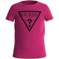 Abbigliamento Bambina T-shirt maniche corte Guess K73I56K8HM0-G618 2000000304403 Viola