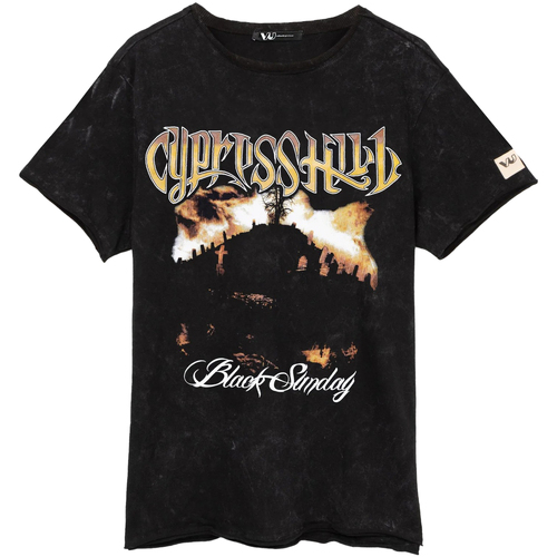 Abbigliamento T-shirts a maniche lunghe Cypress Hill Black Sunday Nero
