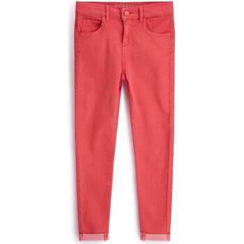 Abbigliamento Bambina Jeans slim Guess J2RB11WE5X0-A60Y 2000000303840 Rosso
