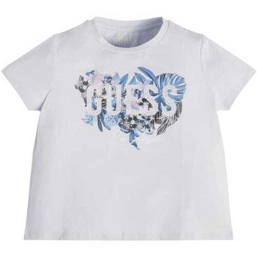 Abbigliamento Bambina T-shirt maniche corte Guess J3GI22K6YW1-G7S1 2000000303499 Blu