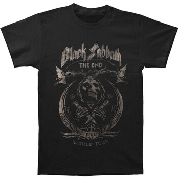 Abbigliamento T-shirts a maniche lunghe Black Sabbath RO590 Nero