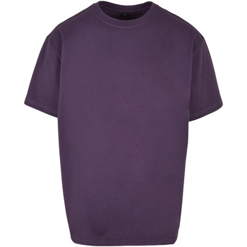 Abbigliamento T-shirts a maniche lunghe Build Your Brand BY102 Viola