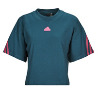 Abbigliamento Donna T-shirt maniche corte Adidas Sportswear FI 3S TEE Marine