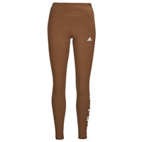 Abbigliamento Donna Leggings Adidas Sportswear LIN LEG Marrone / Bianco