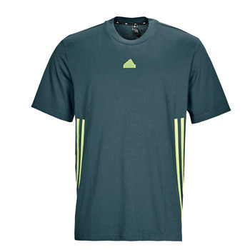 Abbigliamento Uomo T-shirt maniche corte Adidas Sportswear FI 3S T Marine / Verde