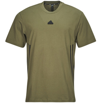 Abbigliamento Uomo T-shirt maniche corte Adidas Sportswear FI 3S T Kaki / Nero