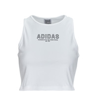 Abbigliamento Donna T-shirt maniche corte Adidas Sportswear Crop Top WHITE Bianco