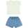 Abbigliamento Bambina Completo Guess A3GG02K6YW0-A80Q 2000000301334 Multicolore